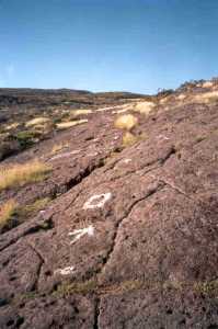 Dalles volcaniques