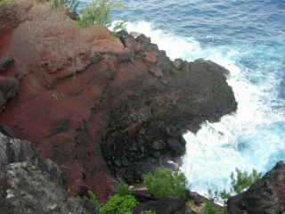 Scories du Piton de Grande Anse