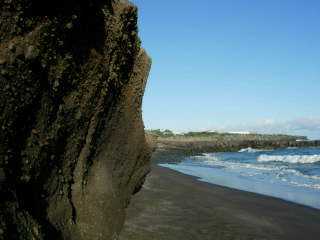 Falaise prs de la Pointe du Diable