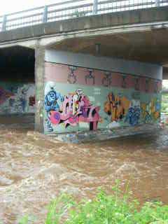 Pont sur la ravine Blanche