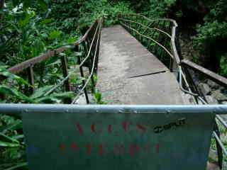 Passerelle sur le Bras Sec