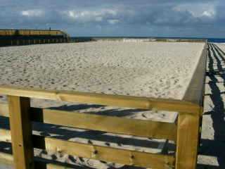 Terrain de beach-volley