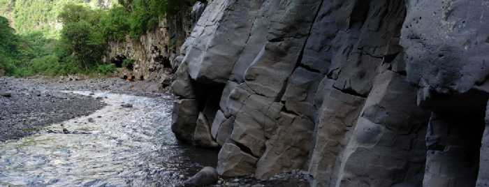 Orgues volcaniques dans le Bras de la Plaine