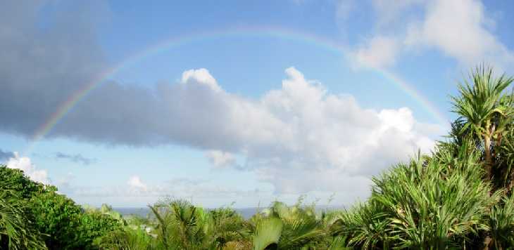 Arc-en-ciel au-dessus de St-Pierre