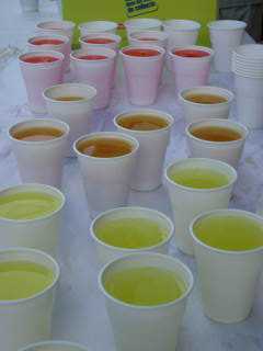 Boissons colores ...