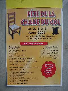 Fête de la chaise du Gol 2007 à l'Etang-Salé