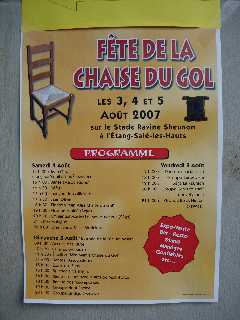 Fte de la chaise du Gol 2007  l'Etang-Sal