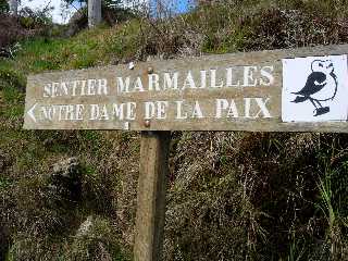 Sentier Marmailles ND de la Paix