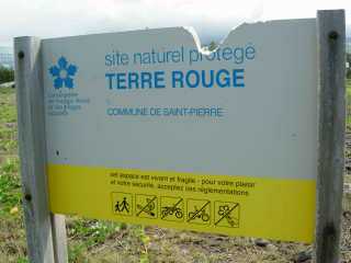 Site naturel protg de Terre Rouge