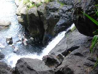 Cascade dans la rivire Langevin