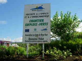 Chantier emplois-verts