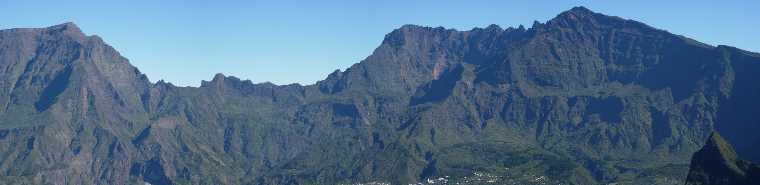 Grand Bnare et massif des Salazes