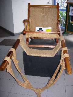 Chaise à porteurs, cirque de Cilaos - La Réunion