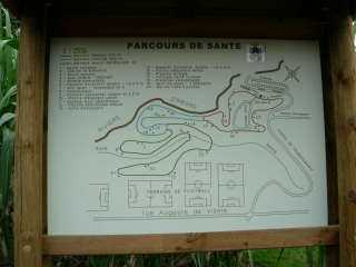 Trois tracs pour le parcours de sant du Tampon