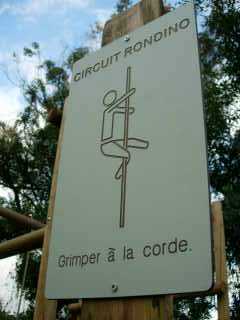 Grimper  la corde