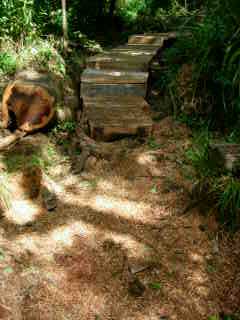 Rfection du sentier du Trou de Fer