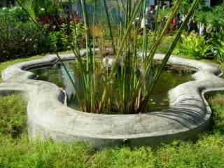 Bassin des jardins de la Maison Orr