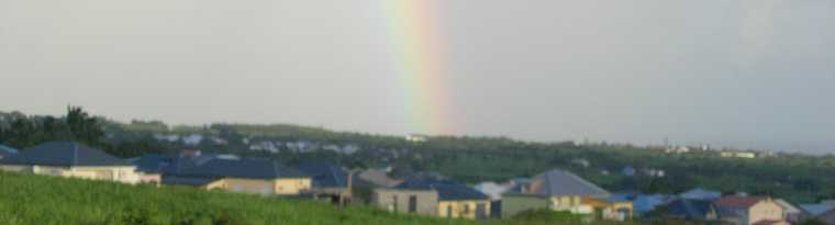 Arc-en-ciel au-dessus de Plateau Goyaves