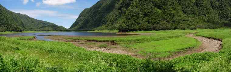 Grand Etang en basses eaux