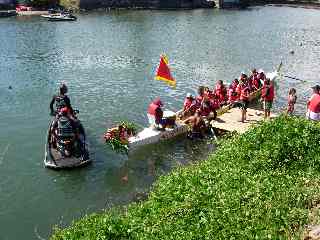 Bateau-dragon  St-Pierre