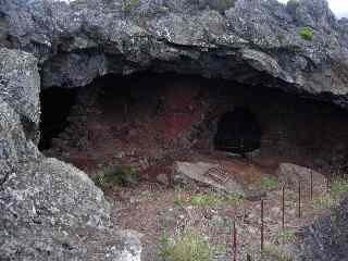 Tunnel de lave de la Glacire