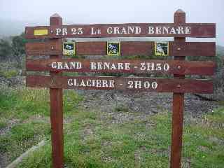 Panneau Grand Bénare et Glacière