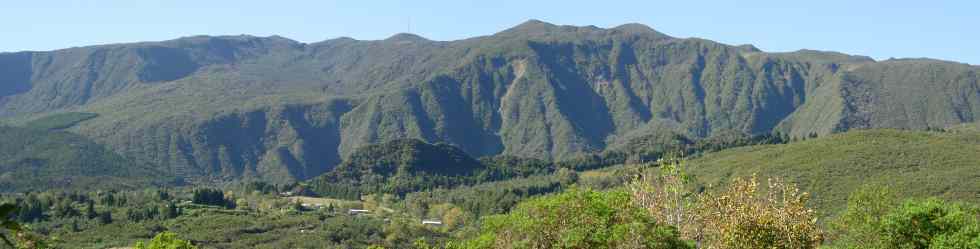 Contreforts du volcan