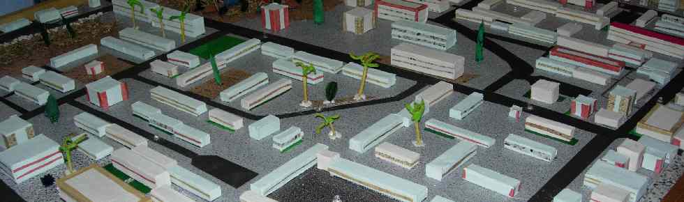 Maquette du quartier