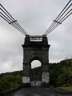 Pont suspendu Rivière de l'Est