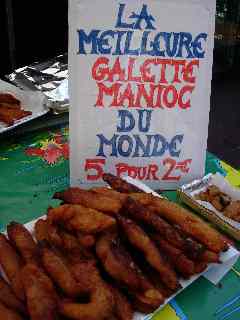 Galettes manioc de St-Joseph