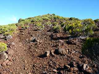 Piton Rouge, face sud-est