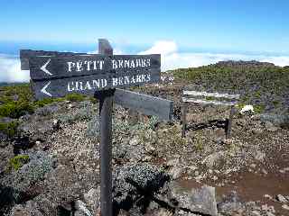 Sentier du bord du rempart de Cilaos