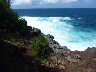 Terre Rouge, bord de mer