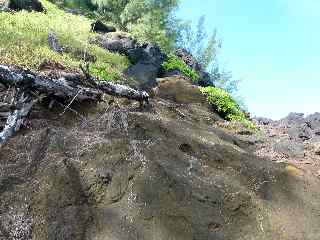 Palagonite sous la lave