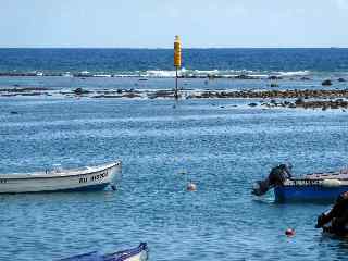 Balise de dlimitation de la rserve marine