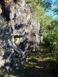 Sentier vers Le Tapage