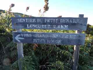 Sentier du Petit Bnare