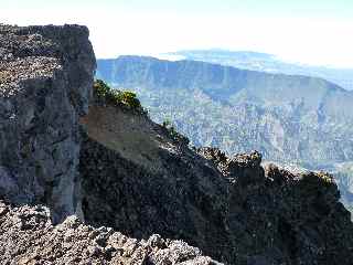 Zone d'boulis sous le rempart