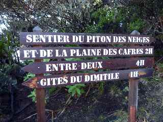 Sentier du Piton des Neiges