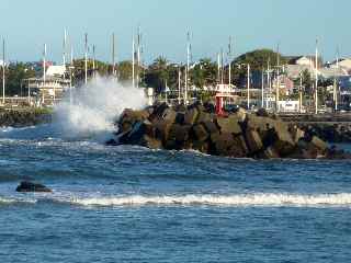 Houle sur l'Epi Jacob - Port de St-Piere