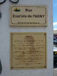 Rue Evariste de Parny - St-Paul