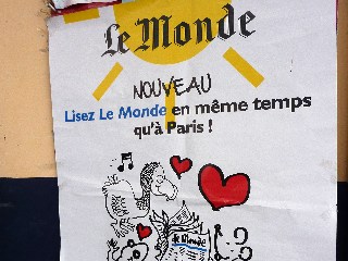 Le Monde, imprim  la Runion