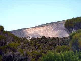 Traces de l'boulement dans le Bras des Roches Noires (2005)