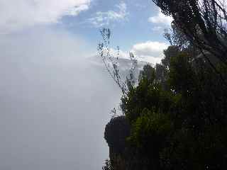 Mazerin et forêt de Bébour sous les nuages