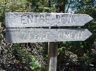 Sentier de la Grande Jument - Panneaux