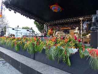 St-Pierre - Dipavali 2010 - Podium fleuri