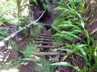 Fort de Bbour - Echelles vers le Bras Tabac