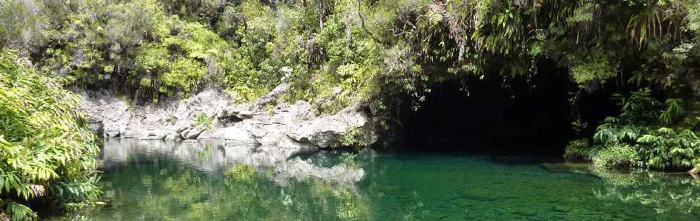 Fort de Bbour - Plateau Duvernay - Bassin des hirondelles et tunnel de lave