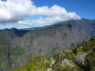 Bras de Cilaos, rempart ouest