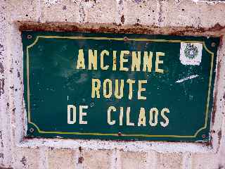 Ilet Furcy, ancienne route nationale vers Cilaos